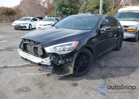 2015 Kia K900 Premium from USA, damaged, VIN KNALU4D43F6025483